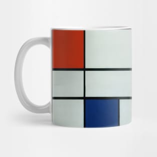 Composition C (No.III) with Red, Yellow and Blue, 1935 by Piet Mondrian Mug